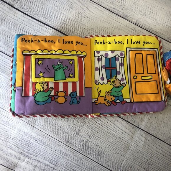 Lamaze Infant Baby Soft Toy Lot Moose & Peek A Boo Book - Picture 4 of 4